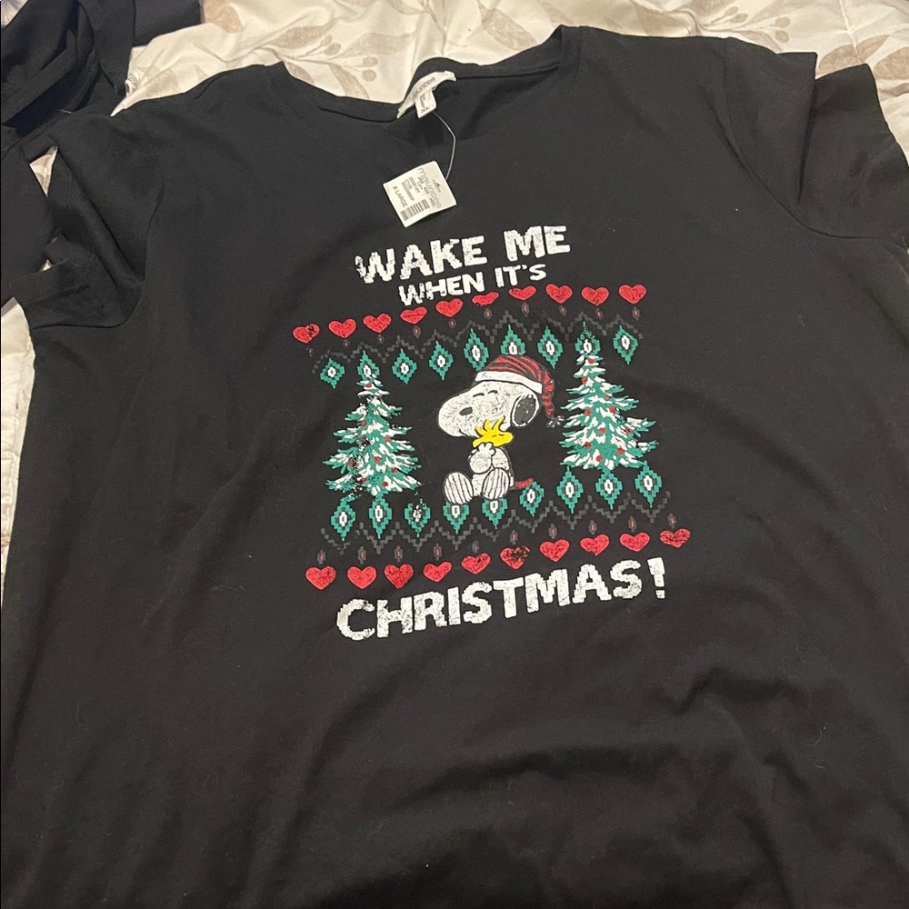 Maurices Black Christmas Graphic Tee